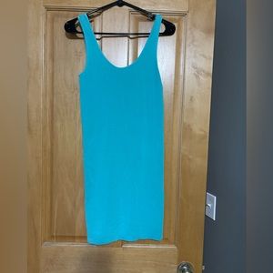 Tight Fit Blue Dress. Size S